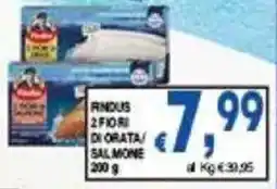 DEM Findus 2 fiori di orata/ salmone offerta