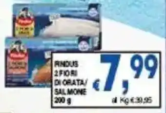 DEM Findus 2 fiori di orata/ salmone offerta