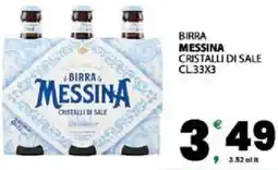 Interspar Birra messina cristalli di sale offerta