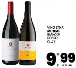 Interspar Vino etna murgo bianco/ rosso offerta