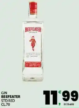 Interspar Gin beefeater std red offerta