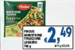 DEM Findus minestrone tradizione leggero offerta