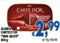 DEM Algida carte d'or offerta