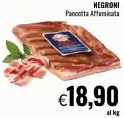 Famila NEGRONI Pancetta Affumicata offerta