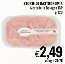Famila STORIE DI GASTRONOMIA Mortadella Bologna IGP offerta