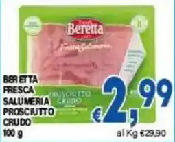 DEM Beretta fresca salumeria curo prosciutto crudo offerta