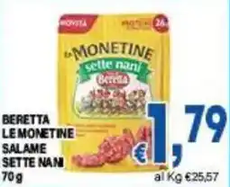 DEM Beretta lemonetine salame sette nani offerta
