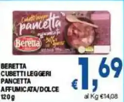 DEM Beretta cubetti leggeri pancetta affumicata/dolce offerta