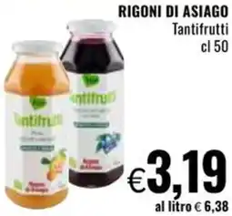 Famila RIGONI DI ASIAGO Tantifrutti offerta