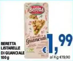 DEM Beretta listarelle di guanciale offerta