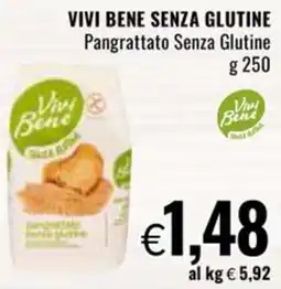 Famila VIVI BENE SENZA GLUTINE Pangrattato Senza Glutine offerta