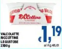 DEM Valcolatte riccottine legustose offerta