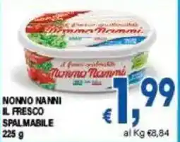 DEM Nonno nanni il fresco spalmabile offerta