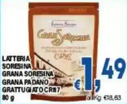 DEM Latteria soresina grana soresina, grana padano, grattugiato offerta