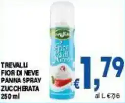 DEM Trevalli fior di neve panna spray zuccherata offerta