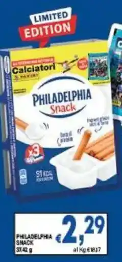 DEM Philadelphia snack offerta