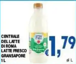 DEM Centrale del latte di roma latte fresco gransapore offerta