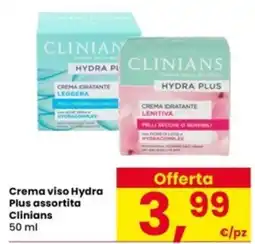 Interspar Crema viso Hydra Plus Clinians offerta