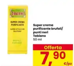 Interspar Super crema purificante brufoli/ punti neri Tabiano offerta