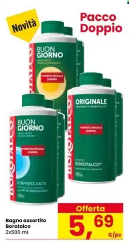 Interspar Bagno Borotalco offerta