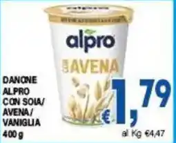 DEM Danone alpro con sola avena/ vaniglia offerta