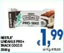 DEM Nestle lindahls pro+ snack cocco offerta