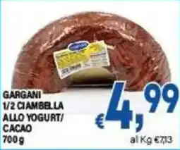 DEM Gargani 1/2 ciambella allo yogurt/ cacao offerta