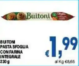 DEM Buiton pasta sfoglia con farina integrale offerta