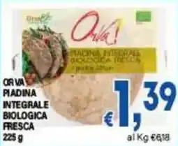 DEM Orva piadina integrale biologica fresca offerta