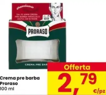 Interspar Crema pre barba Proraso offerta