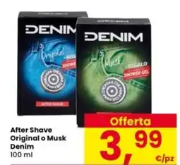 Interspar After Shave Original o Musk Denim offerta