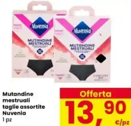 Interspar Mutandine mestruali Nuvenia offerta