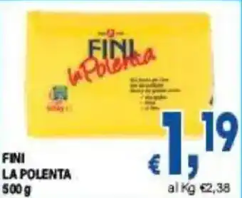 DEM Fini la polenta offerta