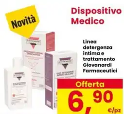 Interspar Linea detergenza intima e trattamento Giovanardi Farmaceutici offerta