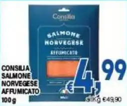 DEM Consilia salmone norvegese affumicato offerta