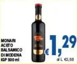 DEM Monari aceto balsamico di modena igp offerta