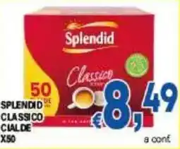 DEM Splendid classico cialde x50 offerta