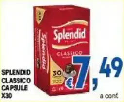 DEM Splendid classico capsule x30 offerta