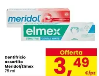 Interspar Dentifricio assortito Meridol/Elmex offerta