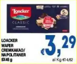 DEM Loacker wafer cremkakao/ napolitaner offerta
