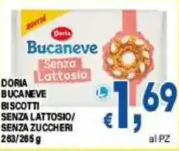 DEM Doria bucaneve biscotti senza lattosio/ senza zuccheri offerta