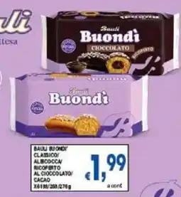 DEM Bauli buondi classico albicocca/ ricoperto al cioccolato/ cacao x6 offerta