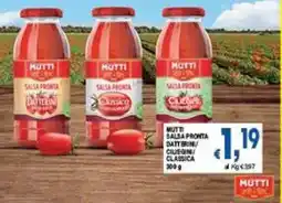 DEM Mutti salsa pronta datterini offerta