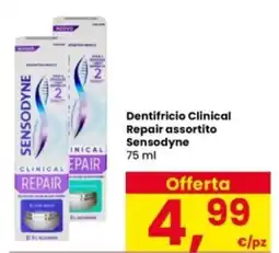 Interspar Dentifricio Clinical Repair Sensodyne offerta