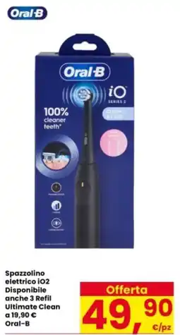 Interspar Spazzolino elettrico iO2 Oral-B offerta