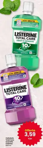 Interspar Collutorio Total Care Listerine offerta