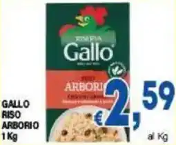 DEM Gallo riso arborio offerta