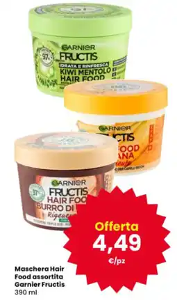 Interspar Maschera Hair Food Garnier Fructis offerta