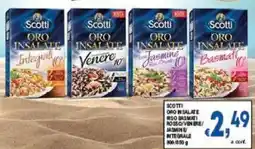 DEM Scotti oro in salate riso basmati rosso/venere jasmine integrale offerta