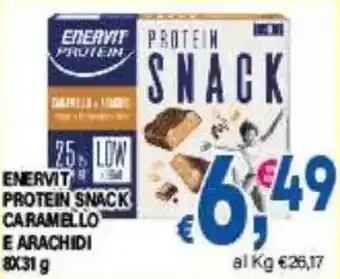 DEM Enervit protein snack caramello e arachidi offerta